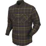 Härkila Men's Pajala Shirt Mellow Brown Check