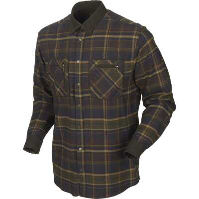 Härkila Men's Pajala Shirt Mellow Brown Check