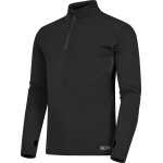 Hellner Men's Wool Tech Base Layer Long Sleeve Black Beauty
