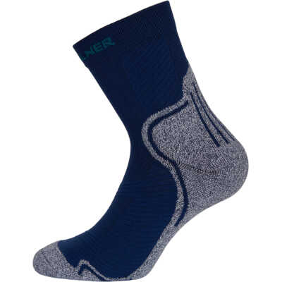 Hellner Mid Tech Run Sock Dress Blues