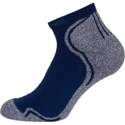 Hellner Shaftless Tech Run Sock Dress Blues