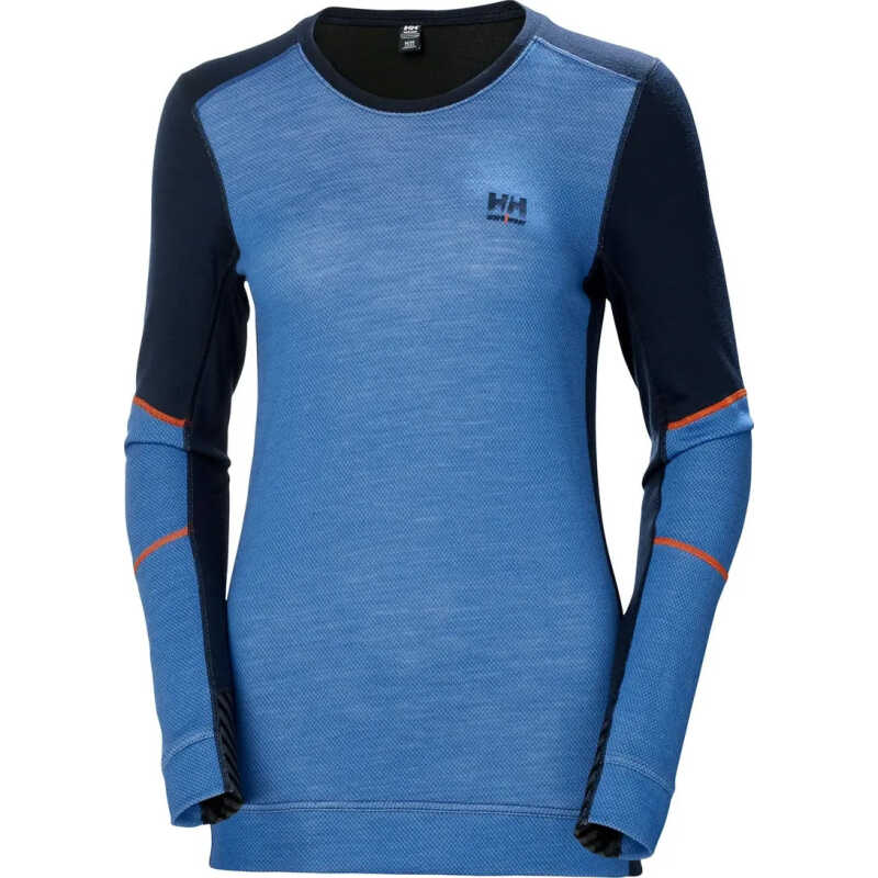 Helly Hansen Workwear Women's Lifa Merino Shirt Navy Helly Hansen Workwear Women's Lifa Merino Shirt Navy