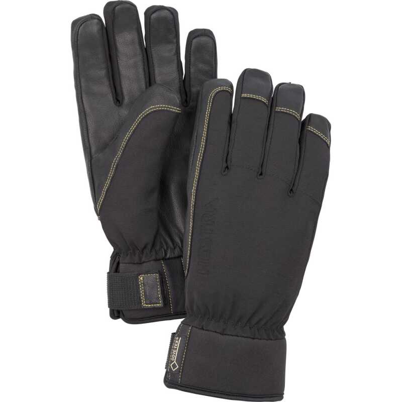 Hestra Alpine Short Gore-Tex - 5 Finger Black Hestra Alpine Short Gore-Tex - 5 Finger Black
