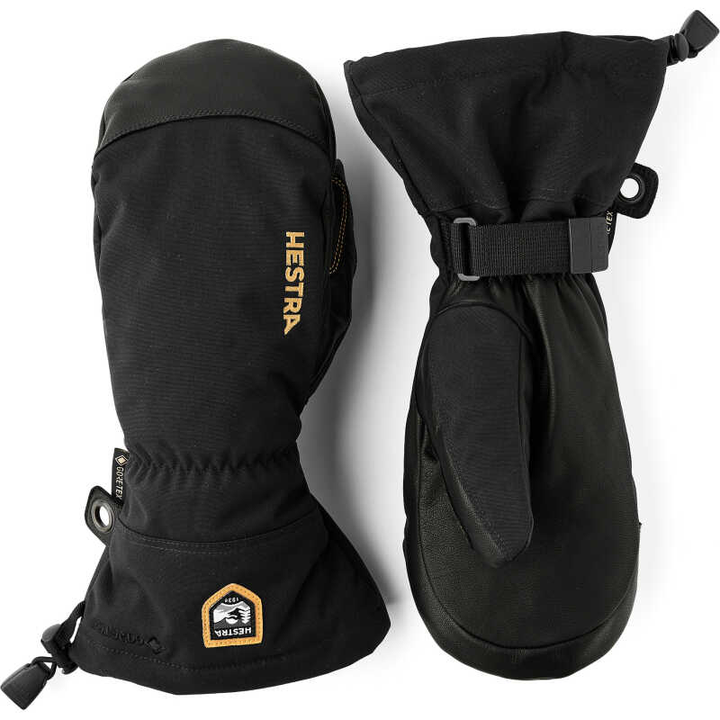 Hestra Army Leather GORE-TEX - Mittens Black/Black Hestra Army Leather GORE-TEX - Mittens Black/Black