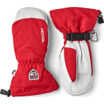 Hestra Army Leather Heli Ski Mitt Red