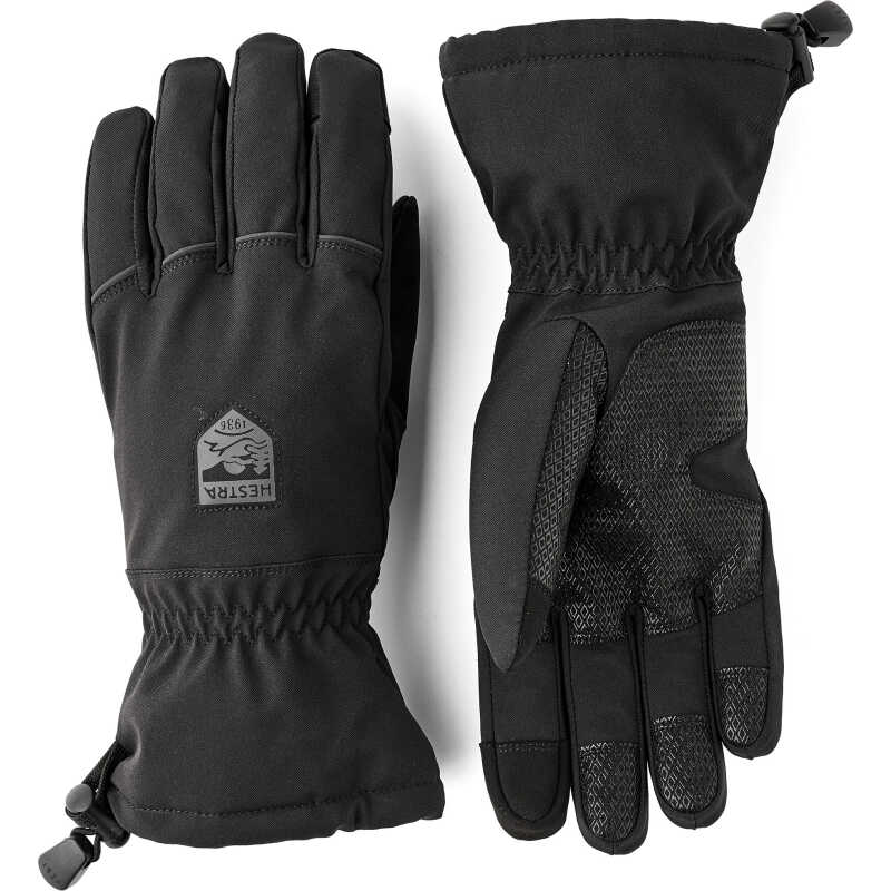 Hestra CZone Contact Gauntlet - 5 Finger Black