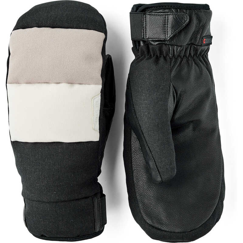 Hestra CZone Frame - Mitt Black/Beige Hestra CZone Frame - Mitt Black/Beige