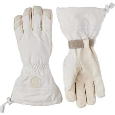 Hestra Mono Wool 5 Finger Offwhite