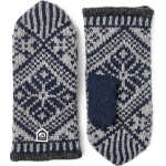 Hestra Nordic Wool Mitt Marine/Grey