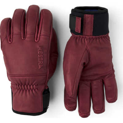 Hestra Omni - 5 Finger Bordeaux