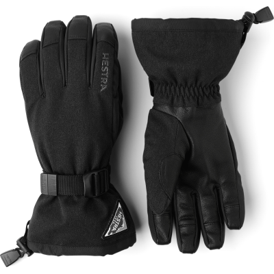 Hestra Powder Gauntlet 5-Finger Black