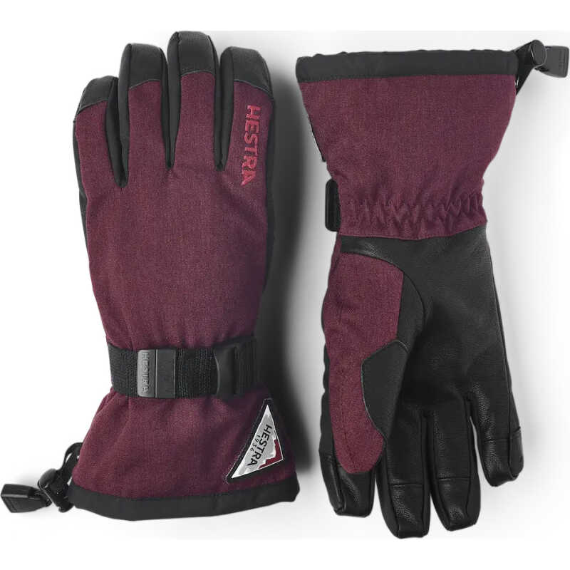 Hestra Powder Gauntlet 5-Finger Bordeaux Hestra Powder Gauntlet 5-Finger Bordeaux