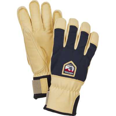 Hestra Sarek Ecocuir - 5 Finger Marine