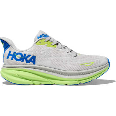 Hoka Men's Clifton 9 Stardust/Electric Cobalt