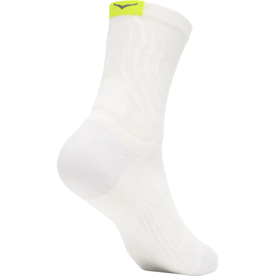 Hoka Unisex Bondi 9 Crew Run Sock White