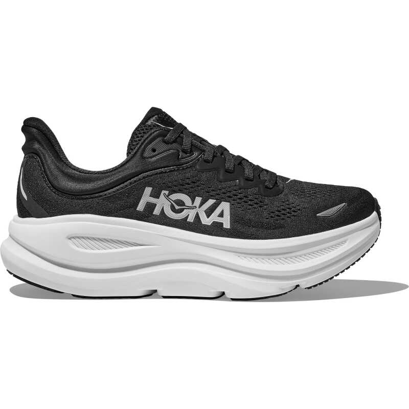 Hoka Women's Bondi 9 Black/White Hoka Women's Bondi 9 Black/White