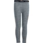 Icebreaker Kids' 200 Oasis Leggings Gritstone Heather