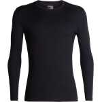 Icebreaker Men's 200 Oasis Long Sleeve Crewe Black