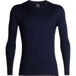 Icebreaker Men's 200 Oasis Long Sleeve Crewe Midnight Navy