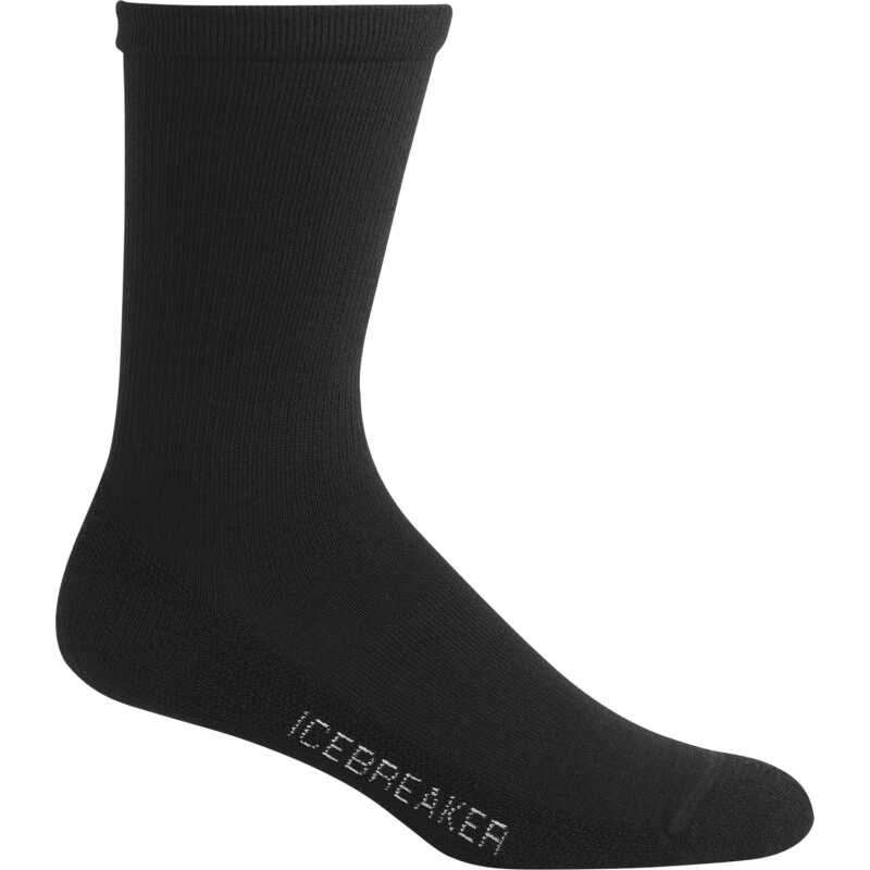 Icebreaker Men's City Lite Crewe Black Icebreaker Men's City Lite Crewe Black