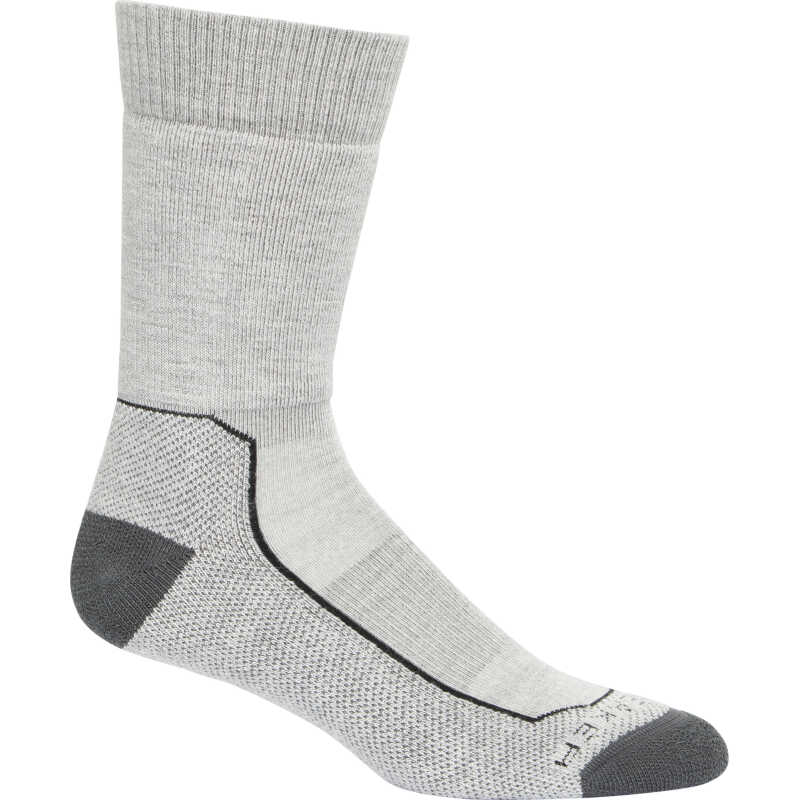 Icebreaker Men's Hike+Medium Crew Blizzard Heather Icebreaker Men's Hike+Medium Crew Blizzard Heather
