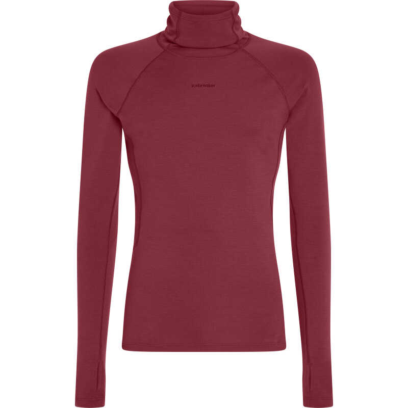 Icebreaker Men's Merino 300 Merinofine™ Polar Longsleeve Roll Neck Port
