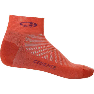 Icebreaker Men's Run+Ultralight Mini Vibrant Earth/Go Berry