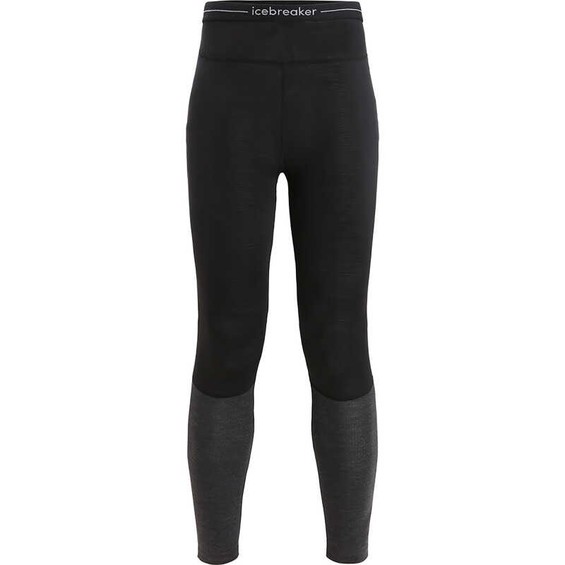 Icebreaker Women's 125 Zoneknit™ Leggings Black/Jet Heather/Cb Icebreaker Women's 125 Zoneknit™ Leggings Black/Jet Heather/Cb
