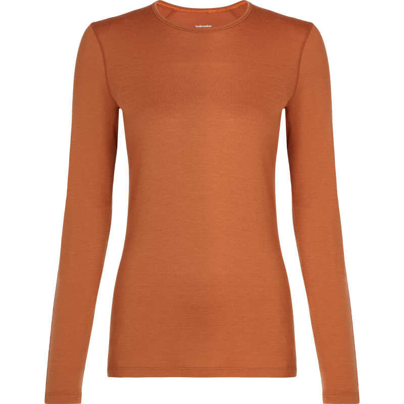 Icebreaker Women's 200 Oasis Long Sleeve Crewe Dusty Clay Icebreaker Women's 200 Oasis Long Sleeve Crewe Dusty Clay