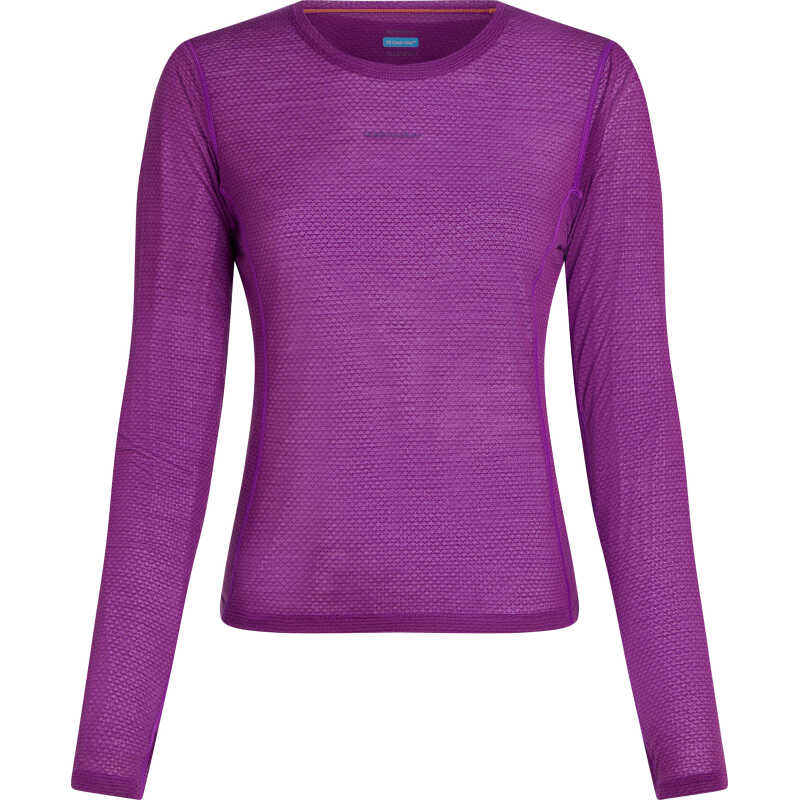 Icebreaker Women's Merino 75 Cool-Lite Featherlight Longleeve Crewe Passion Icebreaker Women's Merino 75 Cool-Lite Featherlight Longleeve Crewe Passion