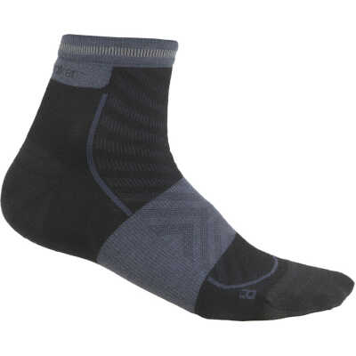 Icebreaker Women's Merino Run+ Ultralight Mini Black/Graphite