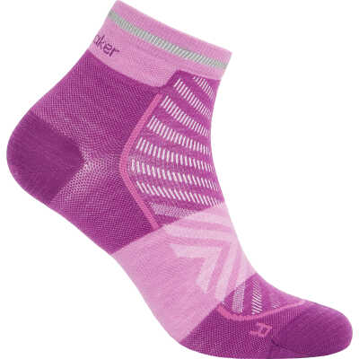 Icebreaker Women's Merino Run+ Ultralight Mini Passion/passion Lt