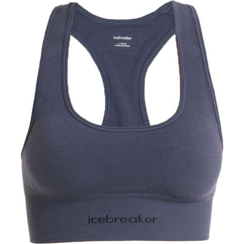 Icebreaker Women's Merino Seamless Active Bra Graphite