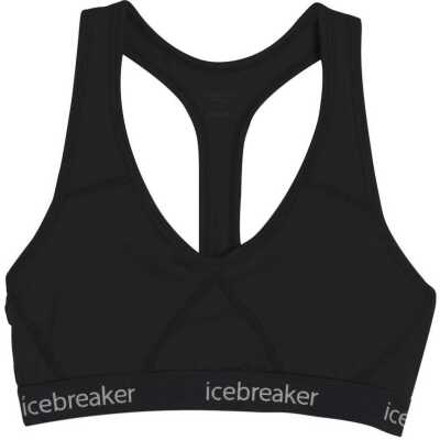 Icebreaker Women's Sprite Racerback Bra Black