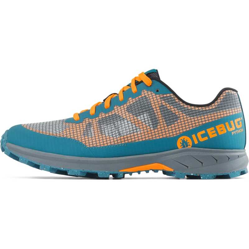 Icebug Men's Pytho 6 Rb9x Petroleum/Orange Icebug Men's Pytho 6 Rb9x Petroleum/Orange