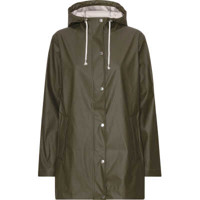 Ilse Jacobsen Women's Rain Jacket Army