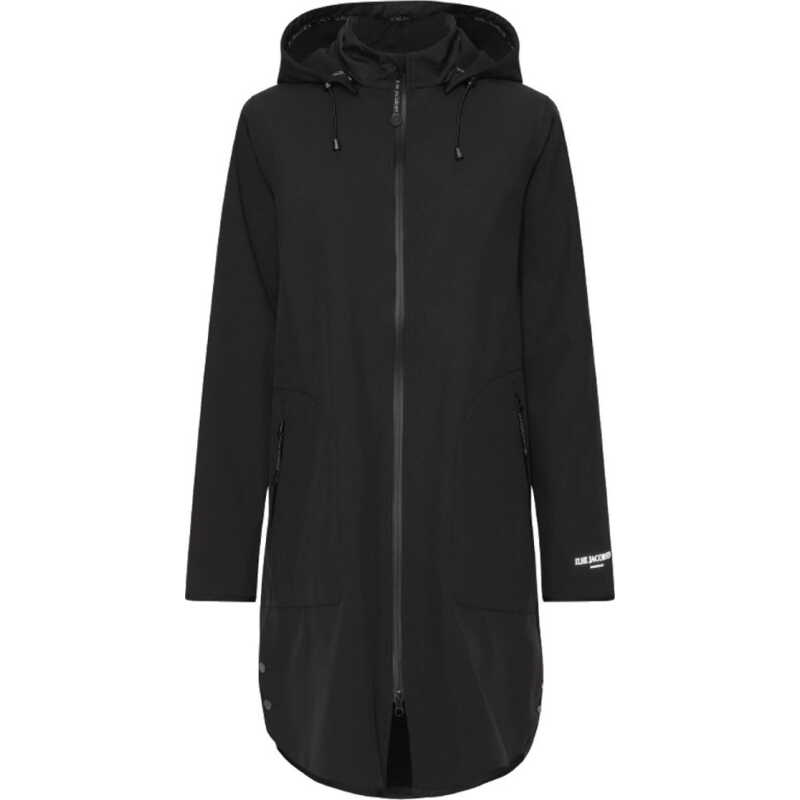 Ilse Jacobsen Women's Raincoat 128 Black
