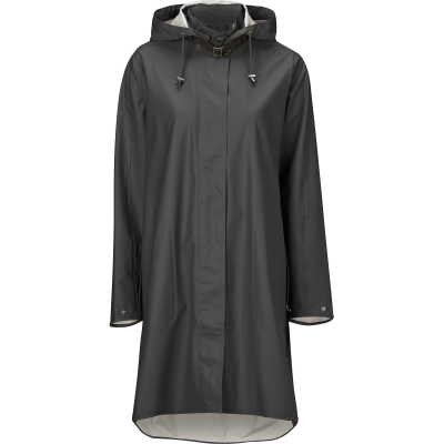 Ilse Jacobsen Women's Raincoat Detachable Hood Dark Shadow