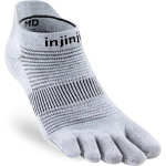 Injinji Men's Run Lightweight No-Show Grey