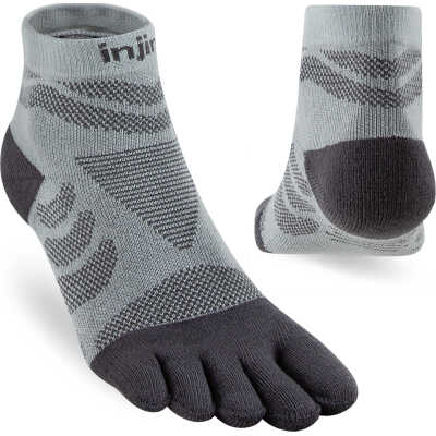 Injinji Women'S Ultra Run Mini-Crew Slate