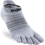 Injinji Women's Run Lightweight No-Show Grey