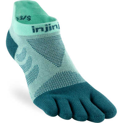 Injinji Women's Ultra Run No-Show Glacier