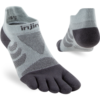 Injinji Women's Ultra Run No-Show Slate