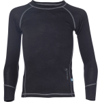 Isbjörn of Sweden Kids' Husky Sweater Baselayer Black