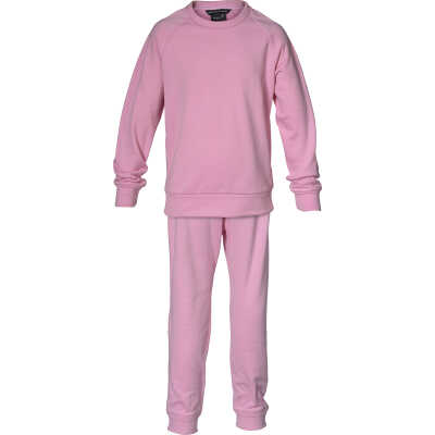 Isbjörn of Sweden Kids' Panda Chill Sweater & Pant Frostpink