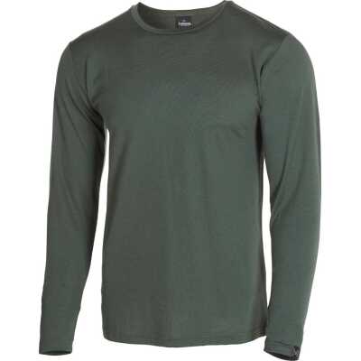 Ivanhoe Men's Underwool Merino Long Sleeve Rifle Green