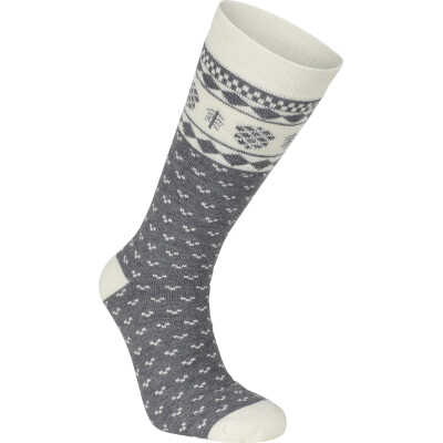 Ivanhoe Unisex Wool Sock Folklore Grey