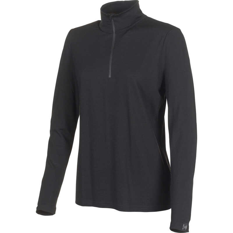 Ivanhoe Women's Underwool Stella Half Zip Black Ivanhoe Women's Underwool Stella Half Zip Black