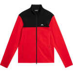 J.Lindeberg Men's Banks Mid Layer Fiery Red