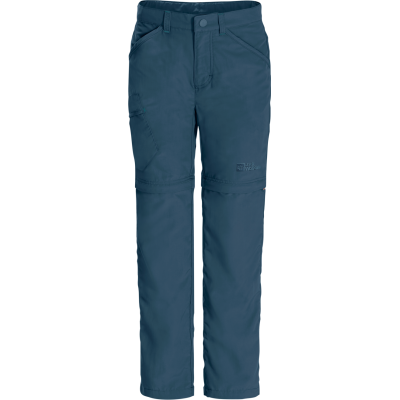Jack Wolfskin Kids' Safari Zip Off Pants Dark Sea